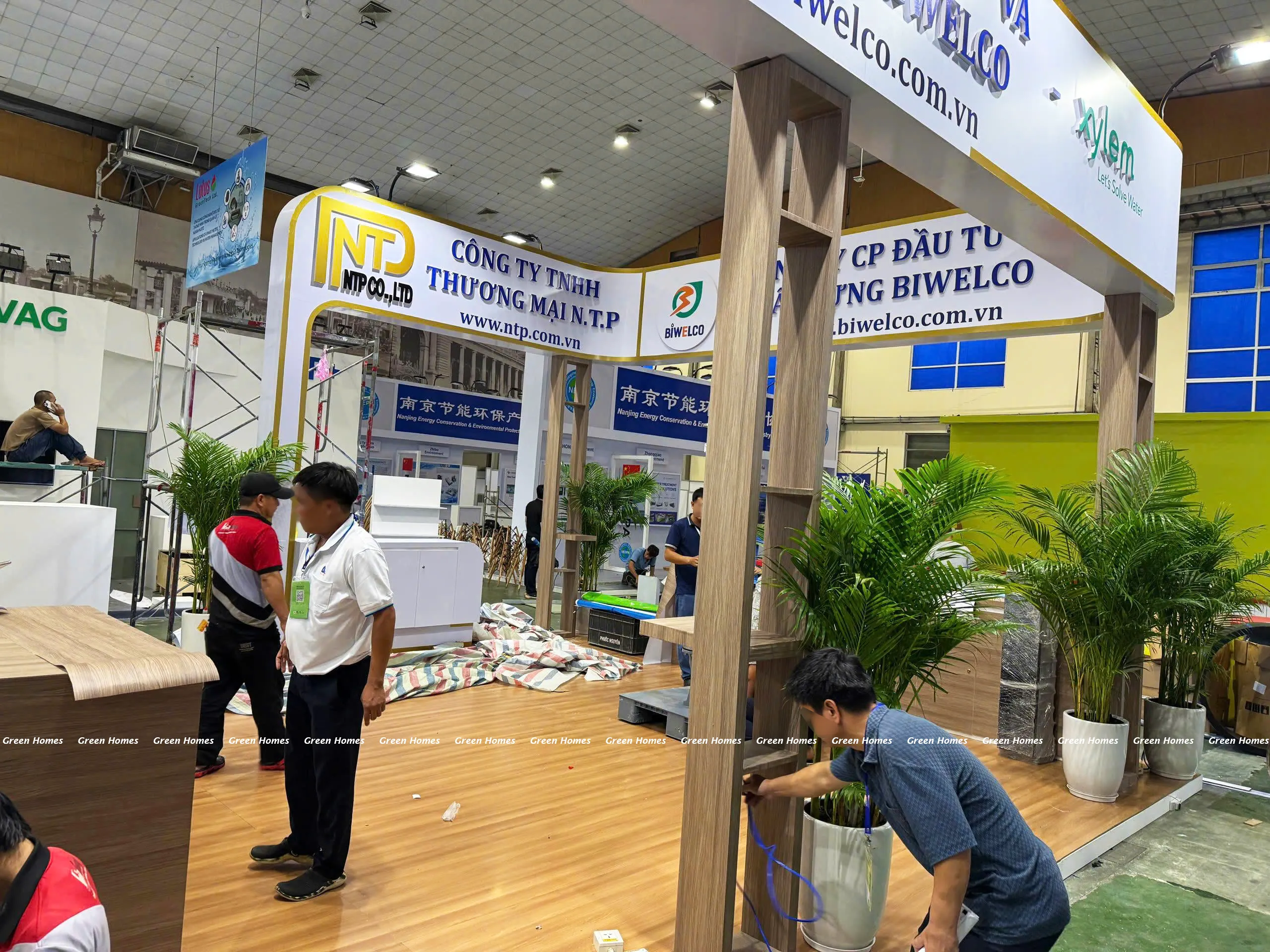 Dự án cho thuê cây cảnh sự kiện của Green Homes tại Hà Nội